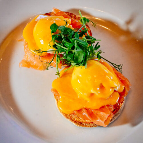 Eggs Royale | Royal Exeter Hotel Bournemouth Eggs Royale with smoked salmon and hollandaise sauce at Royal Exeter Hotel Bournemouth